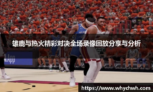 雄鹿与热火精彩对决全场录像回放分享与分析